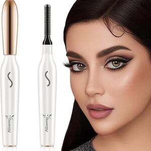 Electric Heated Eyelash Curler USB Rechargeable Fast Heat Long Lasting NEW